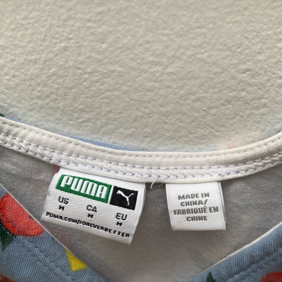 PUMA - Perfect Peaches and Lemons Crop Top - Picture 7 of 7